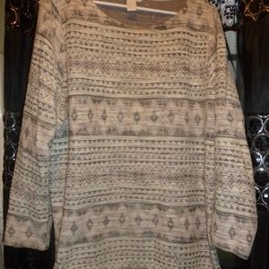 3 for 25 H&M geometric sweater XL